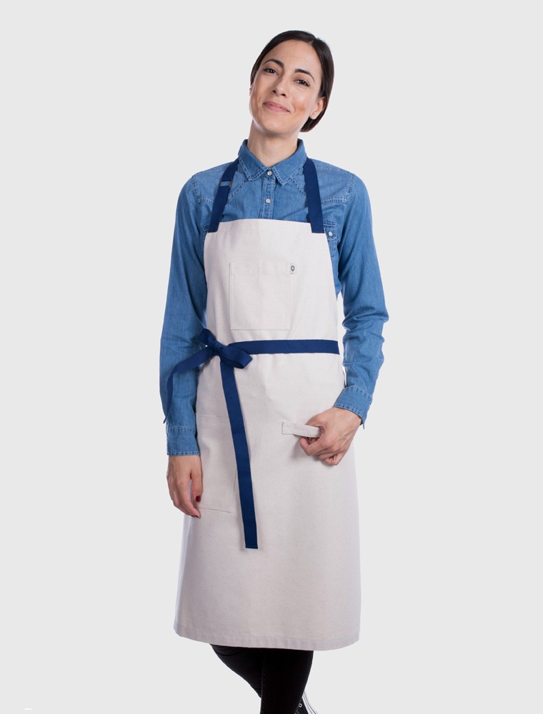 Indigo Linen Apron Indigo Linen Apron