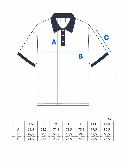 Sizing Polo Dual Navy