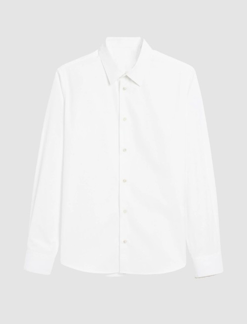 Camisa Popelín Hombre Blanca