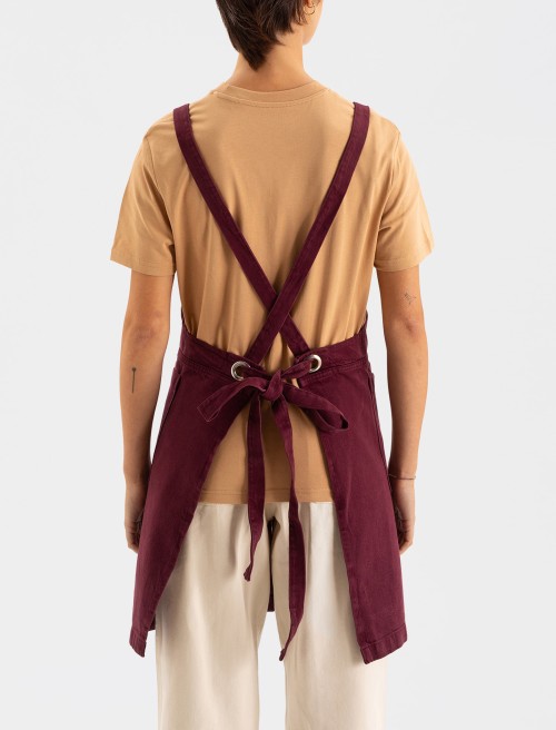 Delantal Tone Long Claret