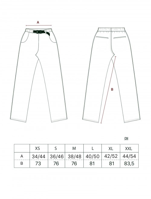 Sizing Pantalón Unisex Tape Sand