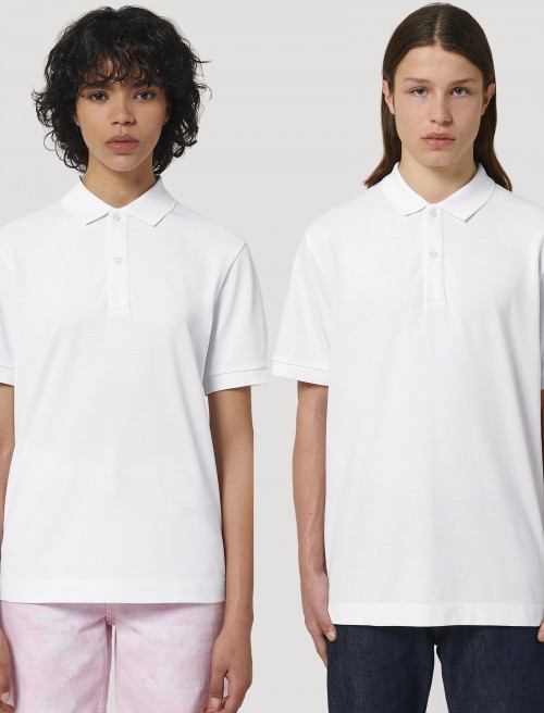 Polo MC Blanco Unisex