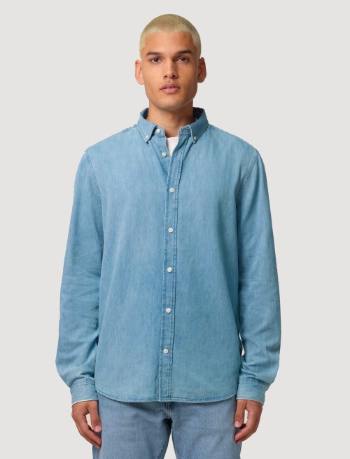 Camisa Denim Light Hombre