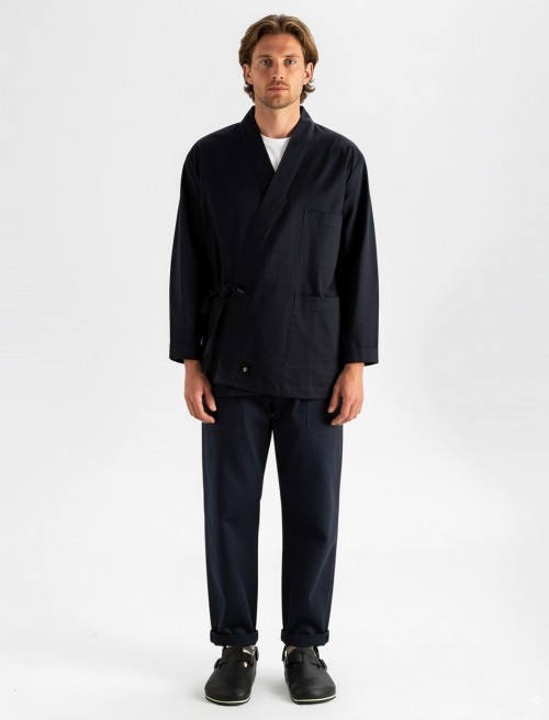 Camisa Kimono Haku - Navy
