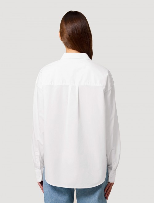 Camisa Popelín Mujer Blanca