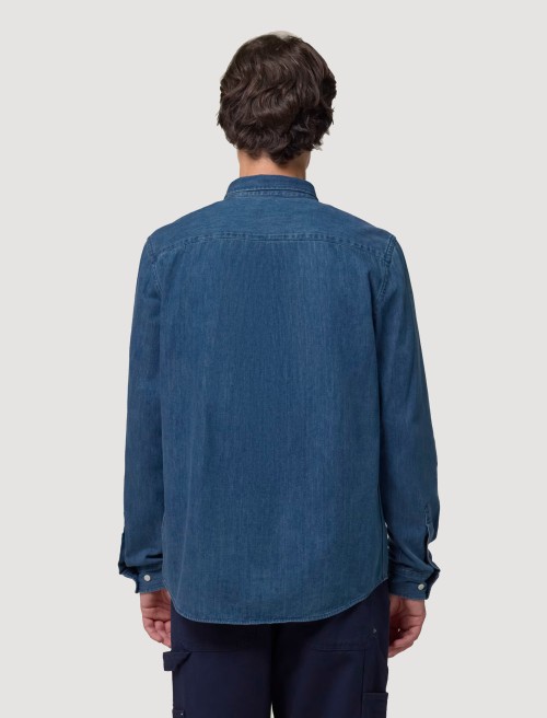 Camisa Denim Dark Hombre
