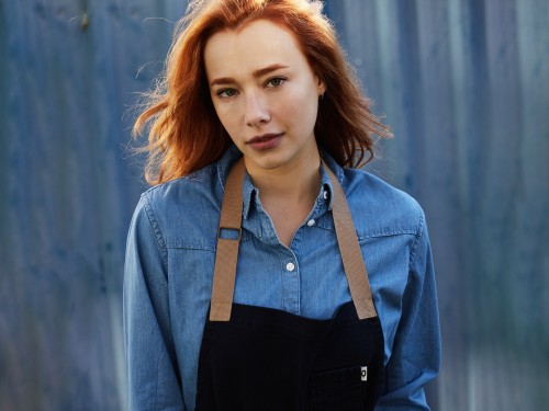 Delantales Denim Teñido