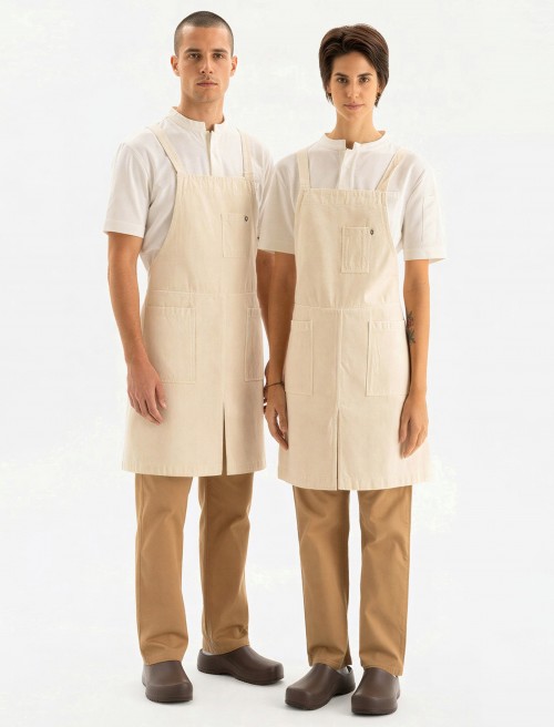 Delantal Tone Long Ecru