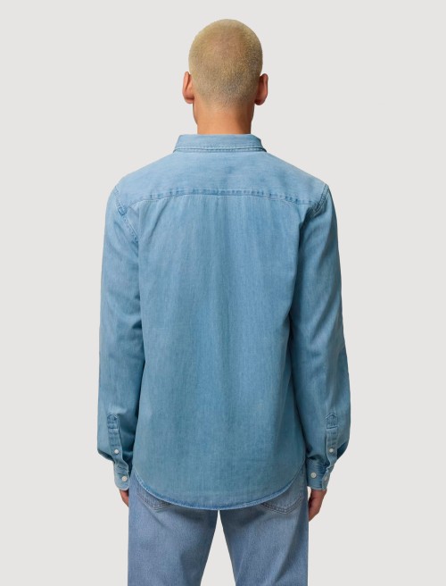 Camisa Denim Light Hombre