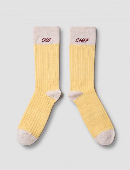 Calcetines Oui Chef Yellow