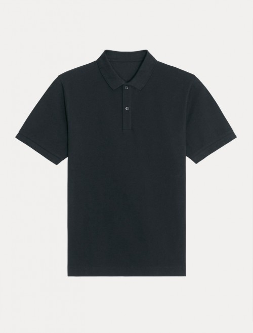 Polo MC Negro Unisex