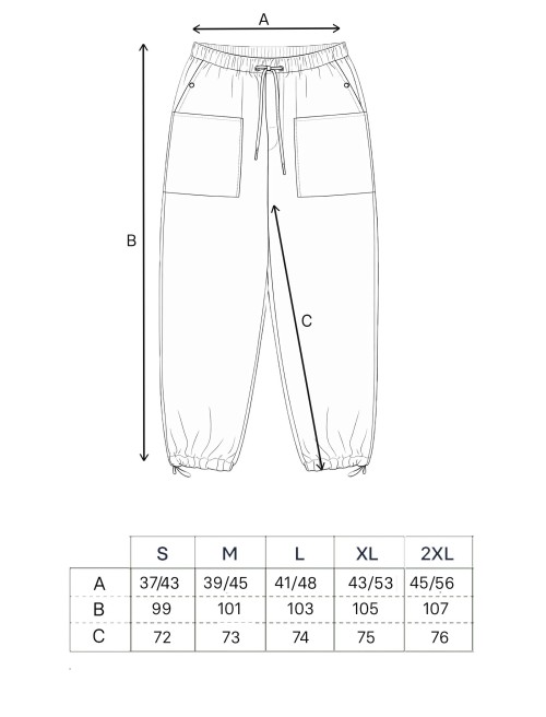 Sizing Brunt Ripstop-Hose Black