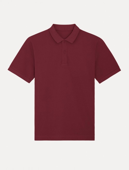 Polo MC Burgundy Unisex