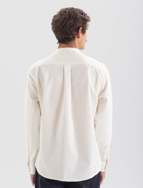 Camisa Mao Hombre - Ecru