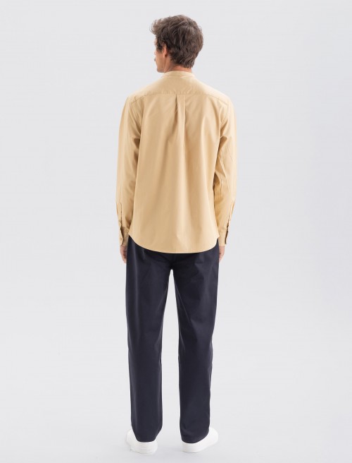 Camisa Mao Hombre - Sand
