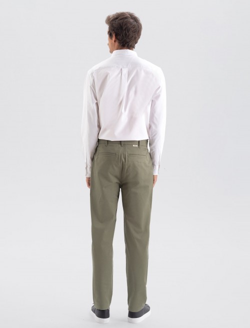 Camisa Oxford Hombre - Blanco