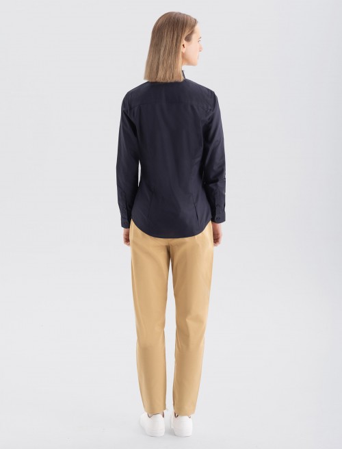 Camisa Oxford Mujer - Navy