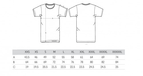 Sizing Camiseta Unisex Blanca