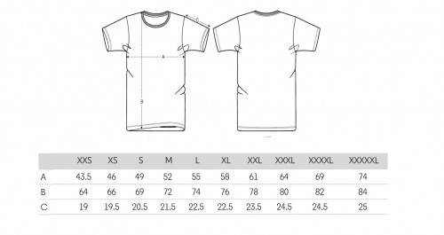 Sizing Camiseta Unisex Nispero