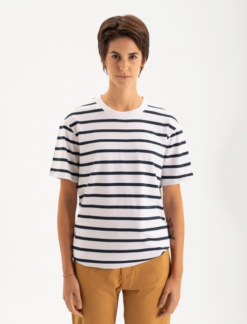 Camiseta Unisex Striped M/C