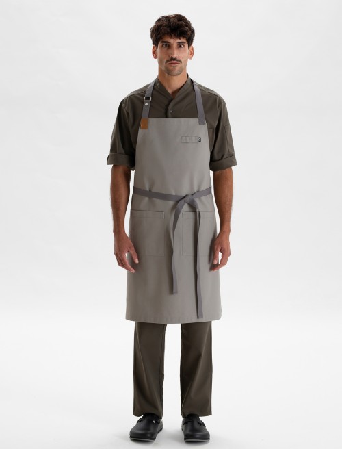 Delantal Clipper Gris