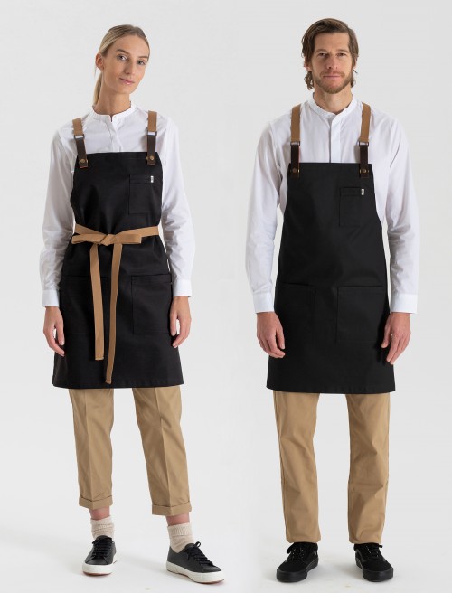 Delantal Garbo Negro