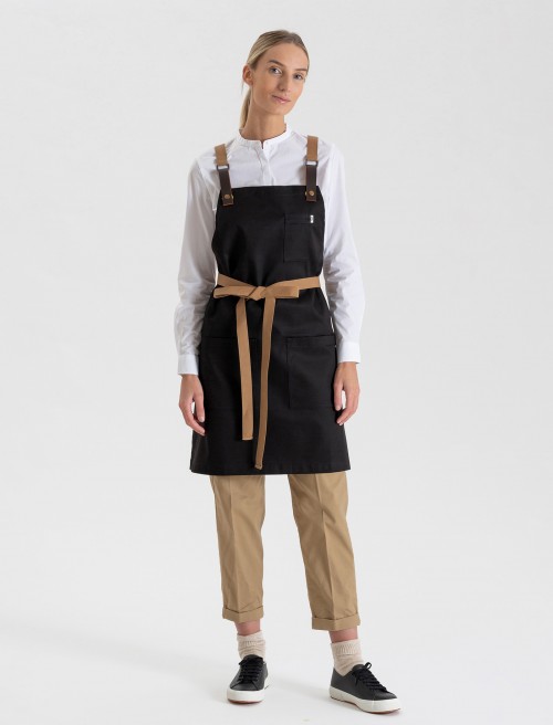 Delantal Garbo Negro