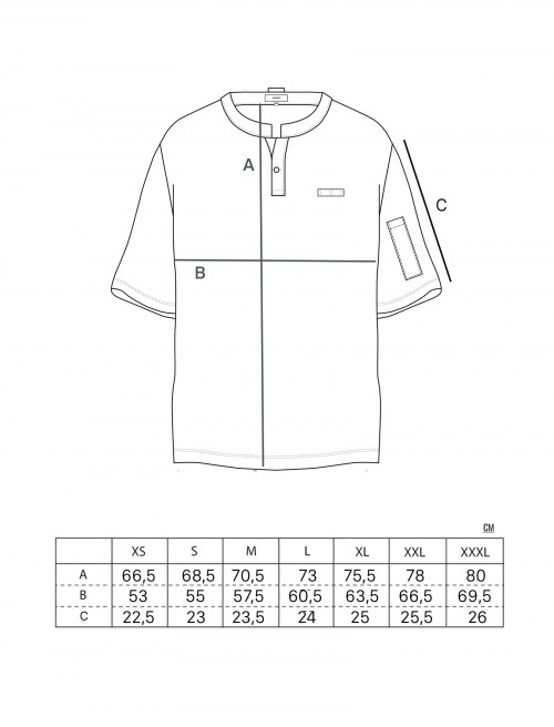 Sizing Polo Lacey Unisex - Ecru