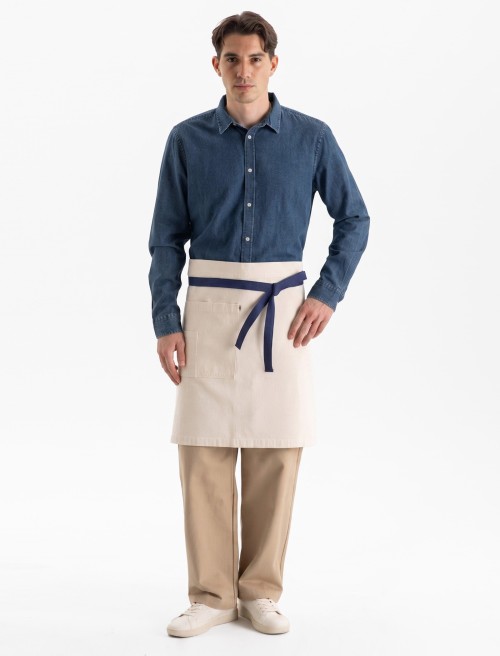 Delantal Loom Short Blue