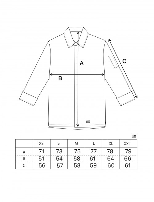 Sizing Camisa Madison Blanca