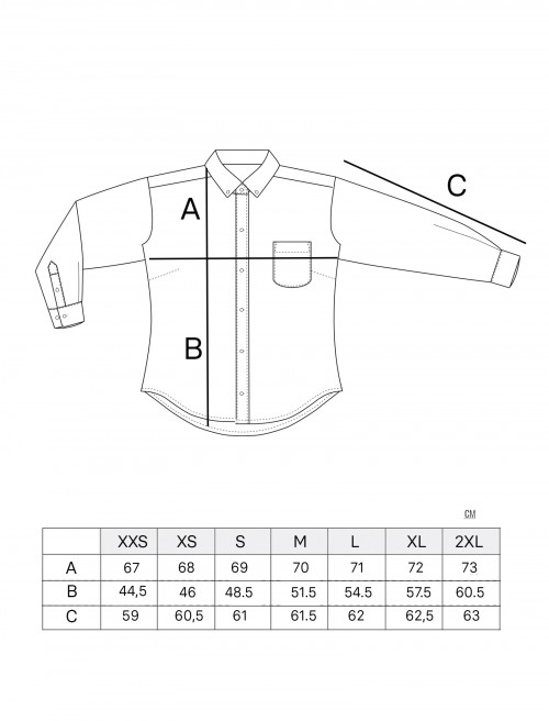 Sizing Camisa Oxford Mujer - Forest