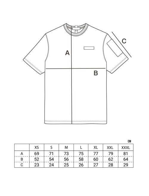 Sizing Polo Tee Trend Azure