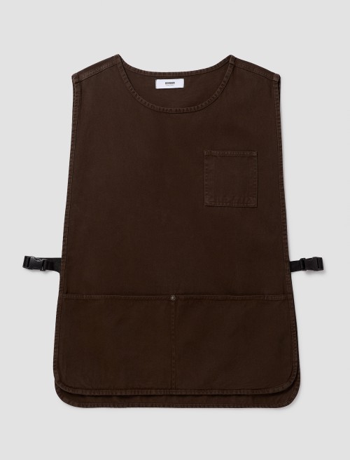Delantal Moka Brown