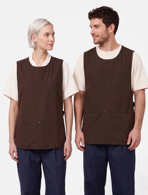 Delantal Moka Brown