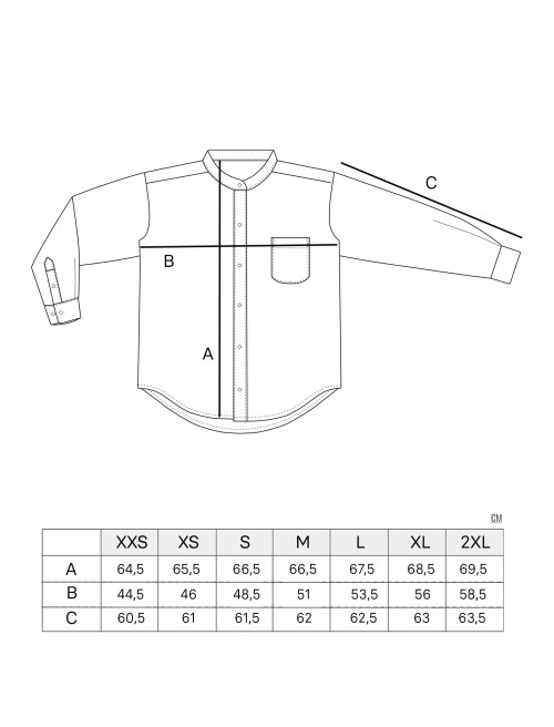 Sizing Camisa Mao Mujer - Ecru