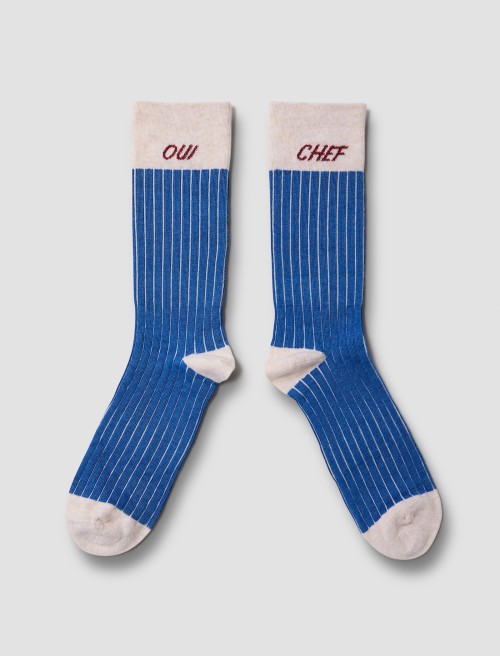 Oui Chef Socken - Blue
