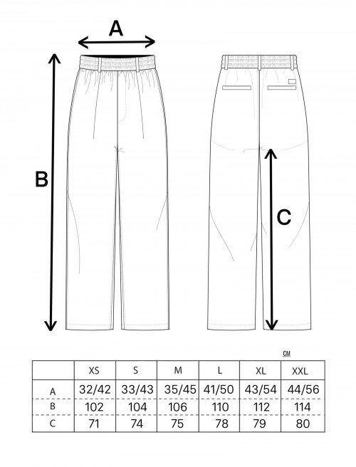 Sizing Pantalón Unity Army