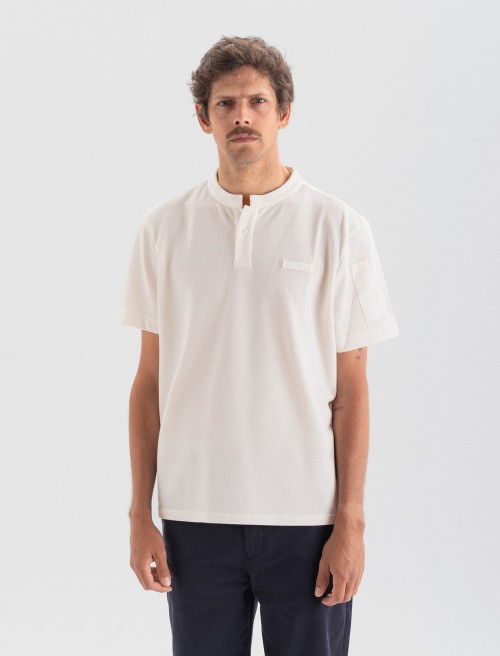 Polo Lacey Unisex - Ecru