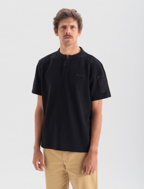Polo Lacey Unisex - Negro