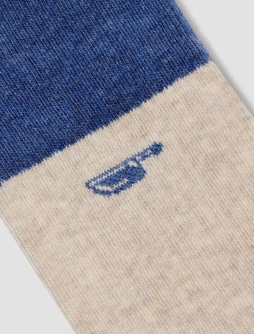 Quchillo Socken - Blue