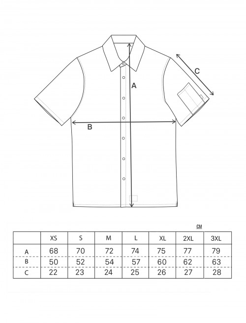 Sizing Camisa Square Blanca