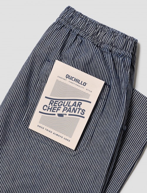 Pantalón Regular Chef Striped