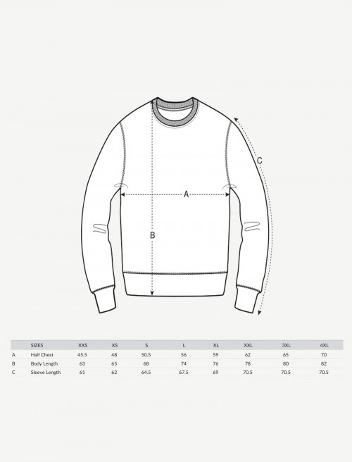 Sizing Sudadera Unisex Heather Grey