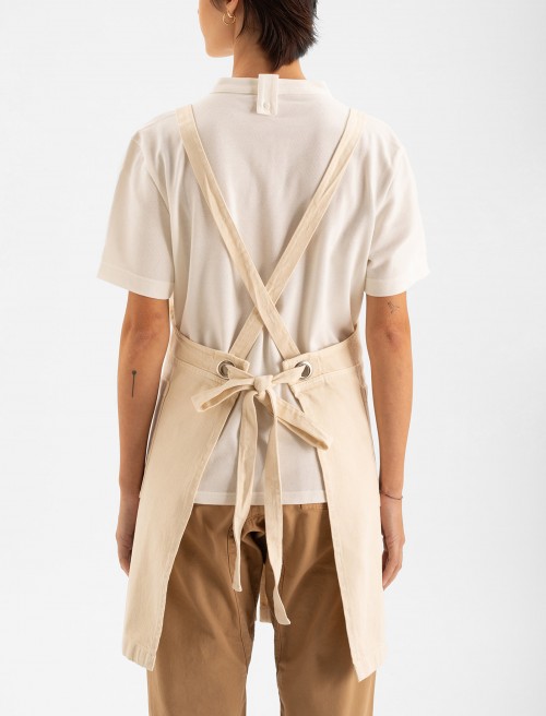 Delantal Tone Long Ecru