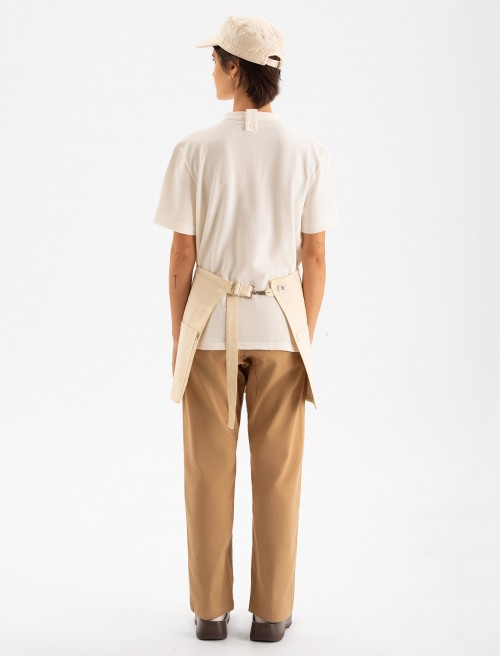 Delantal Tone Short Ecru