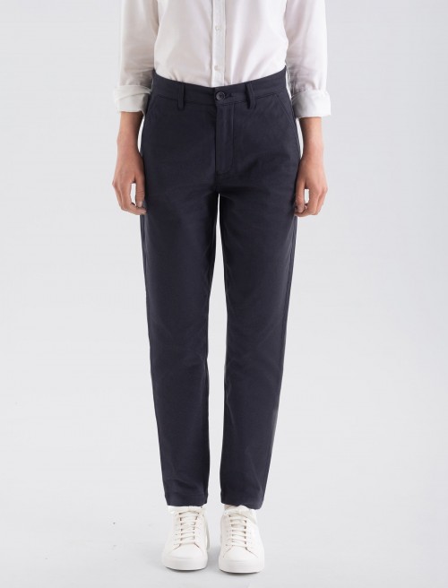 Pantalón Chino Mujer Navy