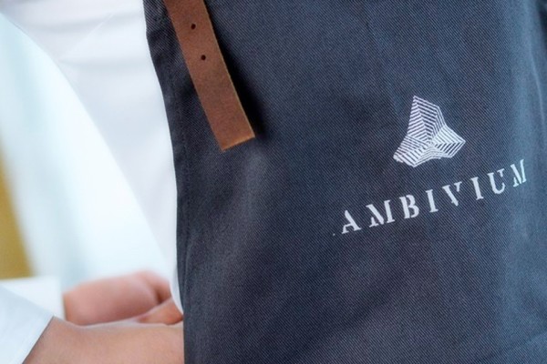 Custom aprons for Ambivium Restaurant at Pago de Carraovejas