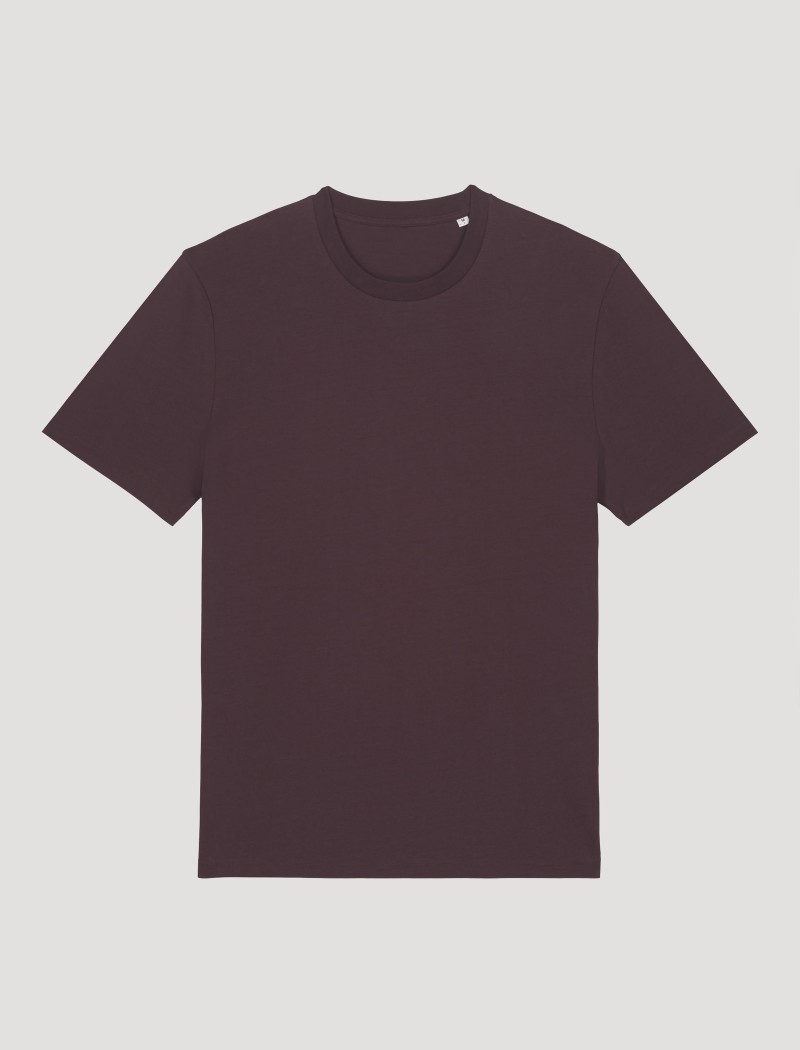 Camiseta unisex de manga corta en color camel Camiseta unisex de manga corta en color camel