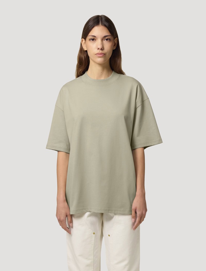 Camiseta oversized piedra unisex Camiseta oversized piedra unisex algodón orgánico