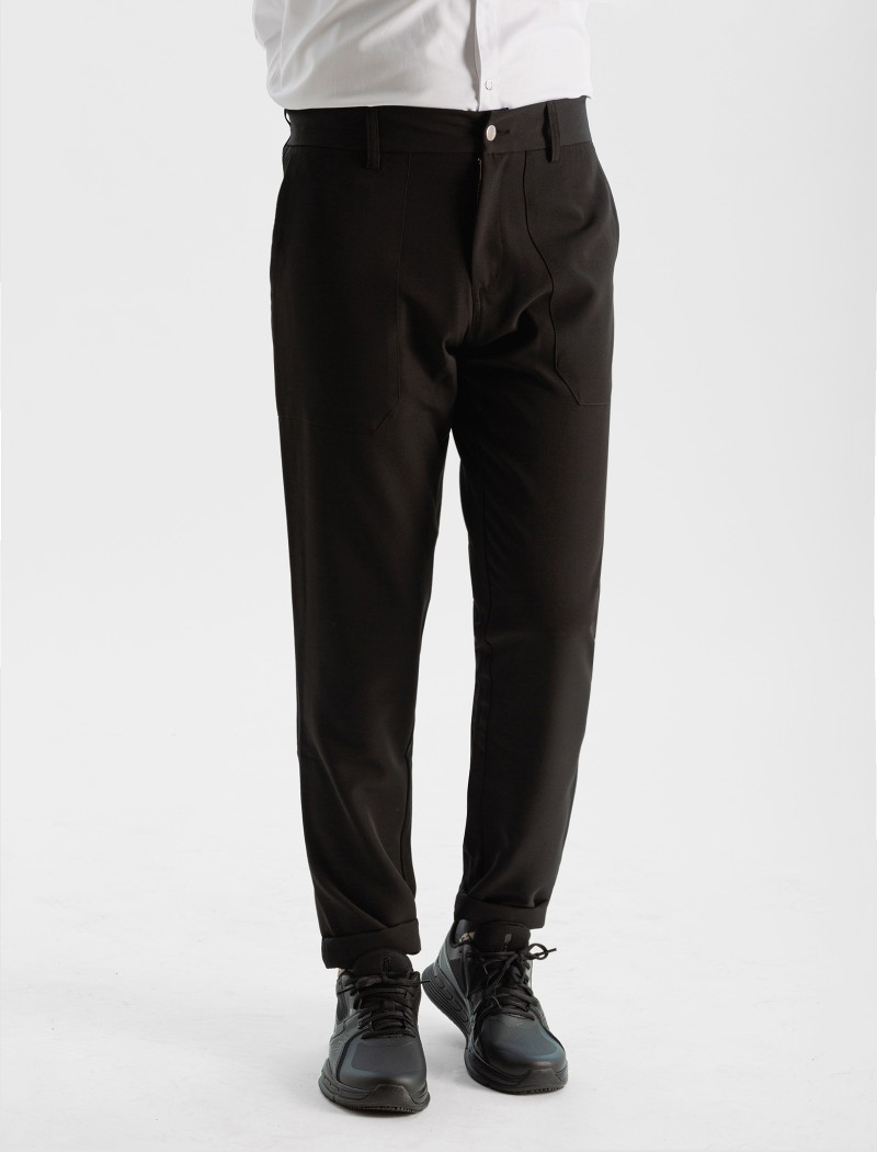 Pantalón Chef Plus Negro Pantalón Chef Plus Negro